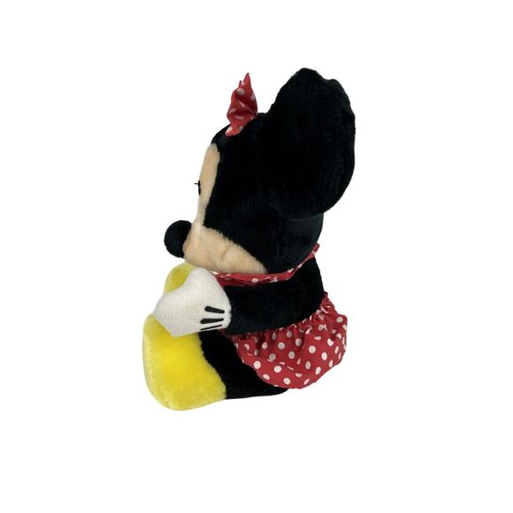 Vintage Walt Disney World Disneyland Minnie Mouse 8" Plush Stuffed Animal - Picture 2 of 8